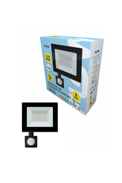 pro tools store romania Proiector LED cu Senzor de Mișcare 30W 6500K Lumină R...