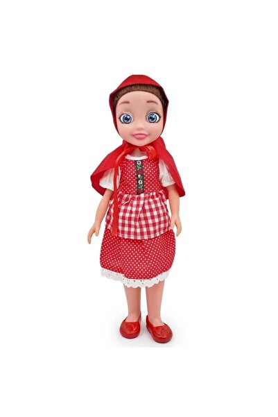 FELİTE Laura Büyük Boy Kırmızı Başlıklı Kız Bebek Oyuncak ( SESLİ ) ( CE ONAYLI )