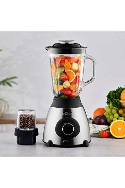 raf Blender electric 3-în-1 R.2871, 1000W, Recipient de sticlă de 1.5L, Recip...