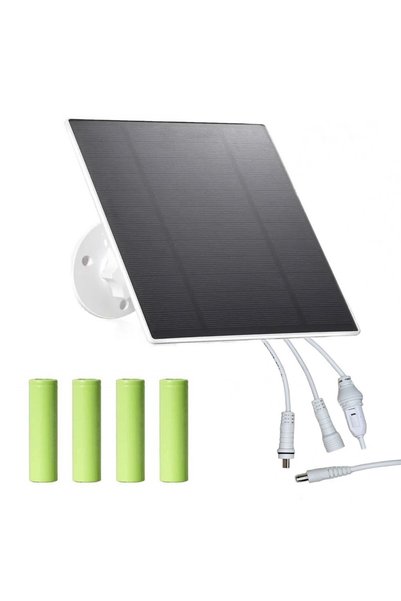 OnShop Panou solar 5W 6-12V USB-C, rezistență la intemperii, montaj reglabil,...