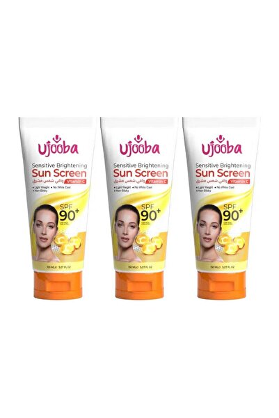 ujooba Sun Screen Vitamin C Spf 90 150 ML - Pack of 3