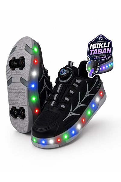 İmerShoes Unisex Yetişkin Çocuk Spor Ayakkabı Akıllı Bağcıklı Çıkarılabilen P...