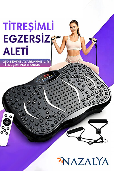 Nazalya Titreşimli Egzersiz Aleti Spor Platformu Yüksek Hız Tüm Vücut Egzersi...