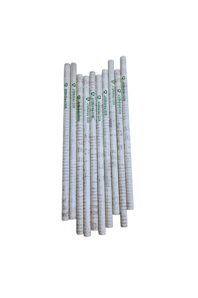Piyas Planet Ecofriendly Recycled Newspaper Pencil Pack of 10