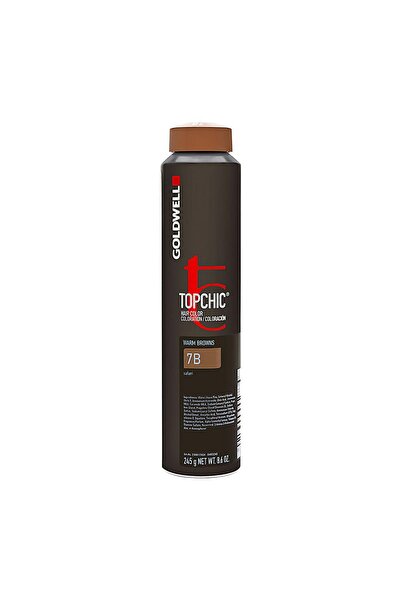 GOLDWELL TopChic, Vopsea de păr permanentă, 7B Blond bej mediu, 250 ml