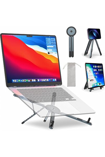 YAKITER Adjustable Laptop Stand, Foldable Tablet Holder by Yakiter, Compatibl...