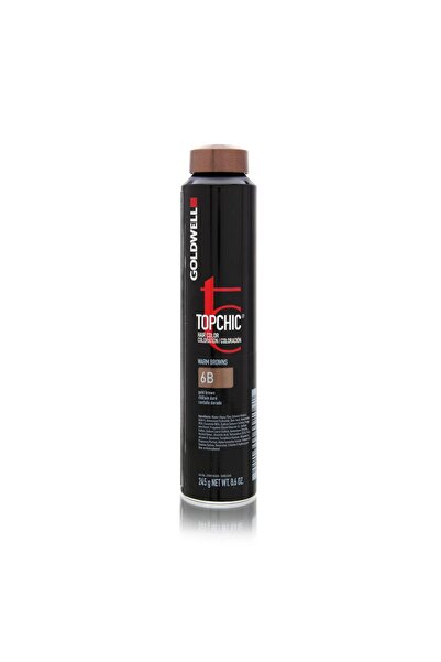 GOLDWELL TopChic, Vopsea de păr permanentă, 6B Maro Auriu, 250 ml