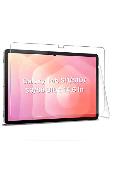 Samsung Galaxy Tab S11/S10/S9/S8 Ultra 14.6inç X900-10-20-30 Tablet Ekran Koruyucu Kırılmaz Şeffaf Nano Teknoloji