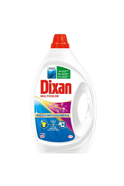 Dixan ΥΓΡΟ ΠΛΥΝΤΗΡΙΟΥ GEL 48μεζ. - (2,16lit) (MULTICOLOR)