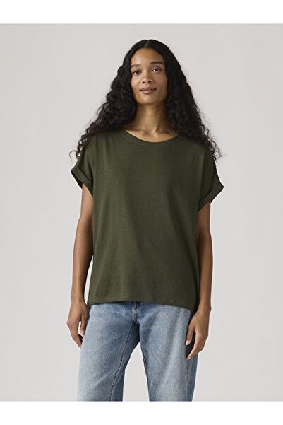 Levi's Loro Dolman Keten Karışımlı Tişört