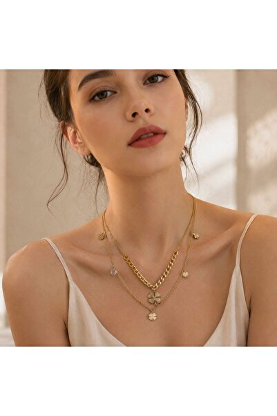Monalisa Home Luxury Figured Adjustable Necklace