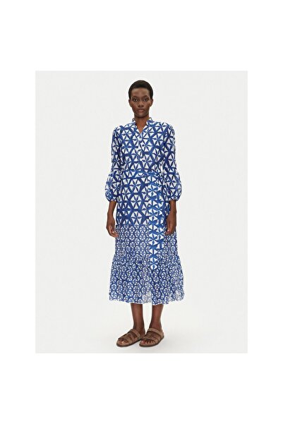 Iconique Rochie de vară pentru femei IC25-089 Albastru