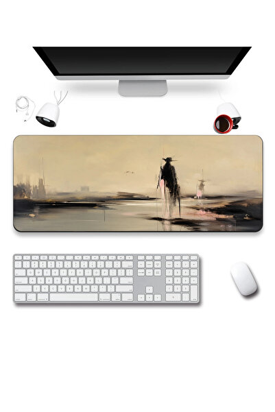 SonicTouch Keyboard Mousepad 40X90Cm Lonely Shadow Seamless Smooth Liquid-Pro...