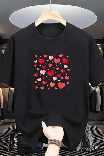 Generic Brand Premium Oversize T-Shirt 100% Βαμβάκι Unisex Άνετη Εφαρμογή Τάσ...