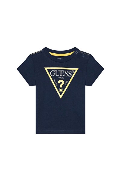 Guess Tricou băieți N73I55K8HM0 Bleumarin