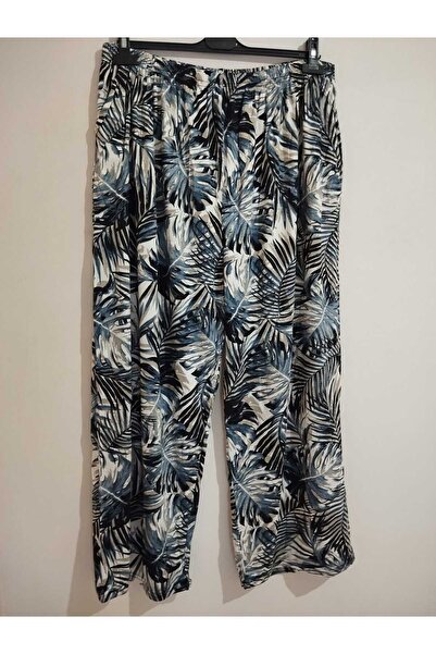 anne moda ankara Oversized, 2 Pockets, Thin, High Waist, Anti-Sweat, Pants