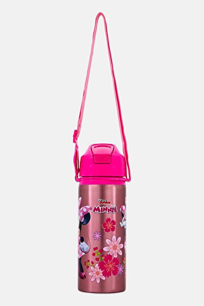 Disney Minnie Mouse Stainless Water Bottle 600ml, Multicolor