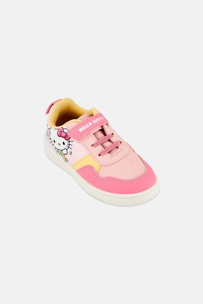 SANRIO Toddlers Girl Hello Kitty Velcro Closure Casual Shoes, Multicolor