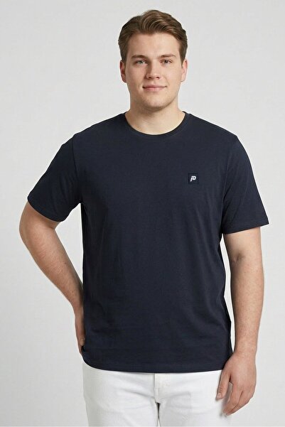 883 Police Men Crew Neck Brand Logo Short Sleeve T-Shirt, Marine Navy