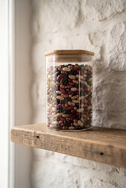 ACAR Purewood Glass Jar - 10 cm