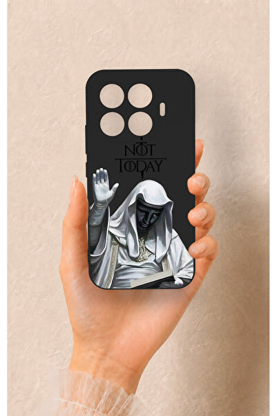 Vip Case Mi 17T 5G Uyumlu Not Today Desenli Silikon Kılıf
