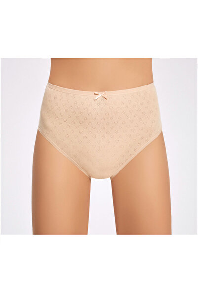 İlke Women's 100% Cotton, Heart Patterned, 12-Piece Panties