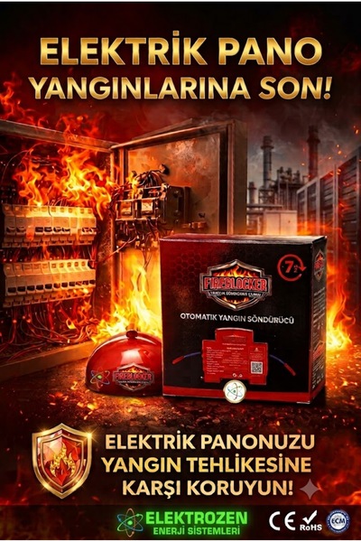 Fire Blocker Otomatik Yangın Söndürücü - Yangın Tehlikesine Son