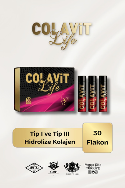 AKY PHARMA Colavit Life — Kolajen, Hidrolize Elastin, Resveratrol, Hyaluronik...