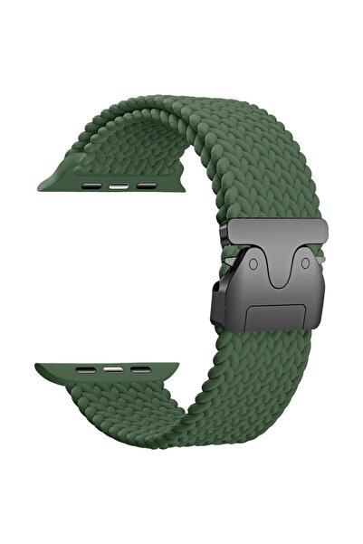 Beline Парашутна найлонова каишка за Apple Watch 38/40/41мм - Зелена