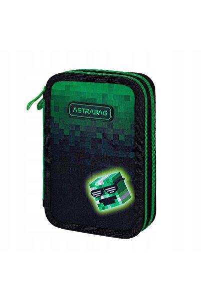 NO BRAND ASTRABAG PIXELE HERO PENAR DUBLU cu conținut pentru fanii jocurilor ...