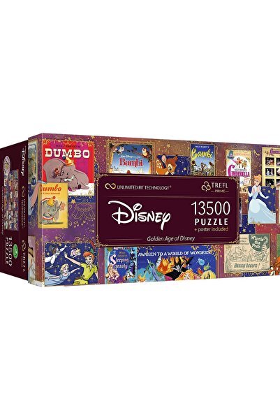 TREFLE Puzzle 13500 Prime Disney Epoca de Aur a Disney-ului