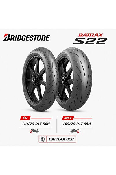 🏍️ Bridgestone S22 Motosiklet Lastikleri ile Hız Kazanın!