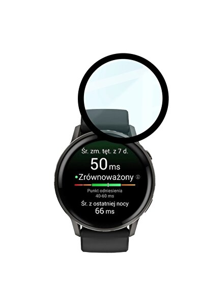 BizonMobile Bizon Edge Hybrid Screen Protector for Garmin Venu 4 41mm, Black