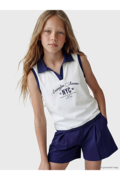 LC Waikiki Quality Parts from Çelebi Store Devrik Roba Yaka Nyc Printed Girls...