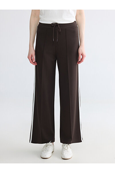 LC Waikiki Soft Touch Women's Sweatpants with Elastic Waist