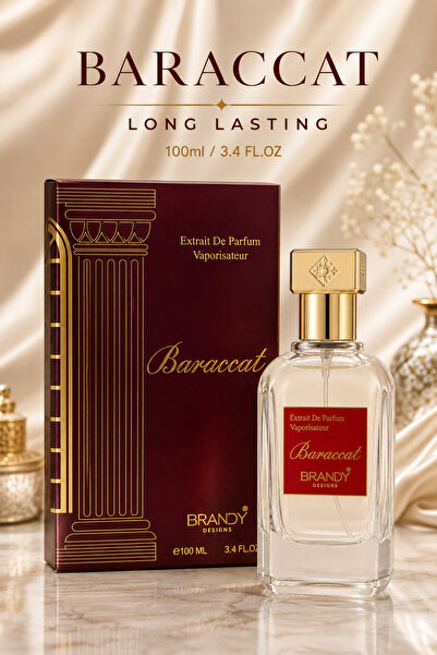BRANDY DESIGN Baraccat Extrait De Parfum Vaporisateur 100ml – Long-Lasting Lu...