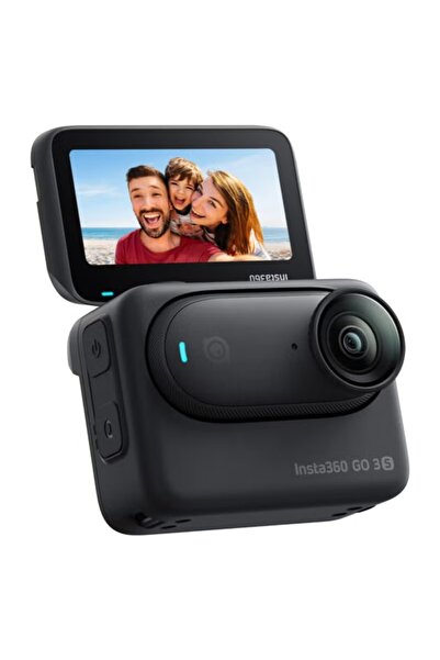 Insta360 جو 3 إس أسود منتصف الليل (128 جيجابايت) |   كاميرا أكشن صغيرة مقاومة...
