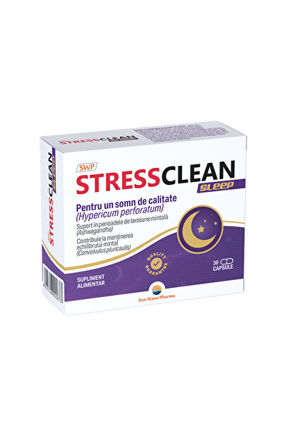 SUN WAVE PHARMA Stressclean Sleep 30cpr