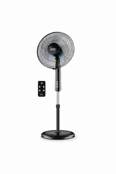 izzy IZ-9002 - Ανεμιστήρας δαπέδου με τηλεχειριστήριο 70W (223990)