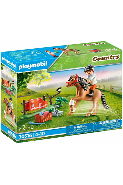 Playmobil Αγροτικός Ιππότης με Πόνυ Κονεμάρα (70516)