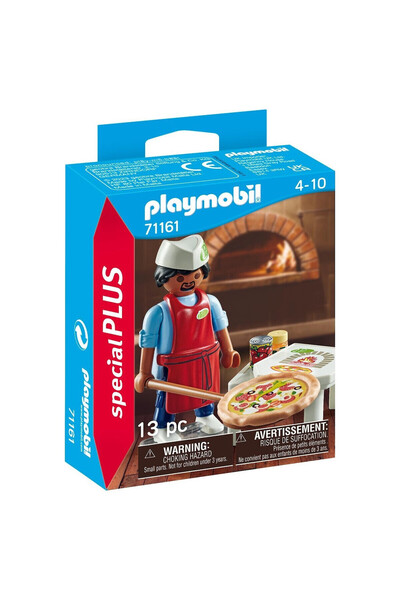 Playmobil Σπέσιαλ Πλας Μίστερ Πίτσα (71161)