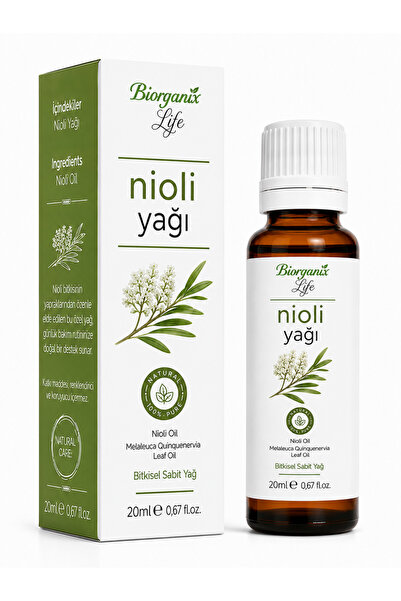 ORGANİK LİFE %100 Saf Nioli Yağı 20 ml - Pürüzsüz Cilt & Gözenek Arındırıcı Yağ