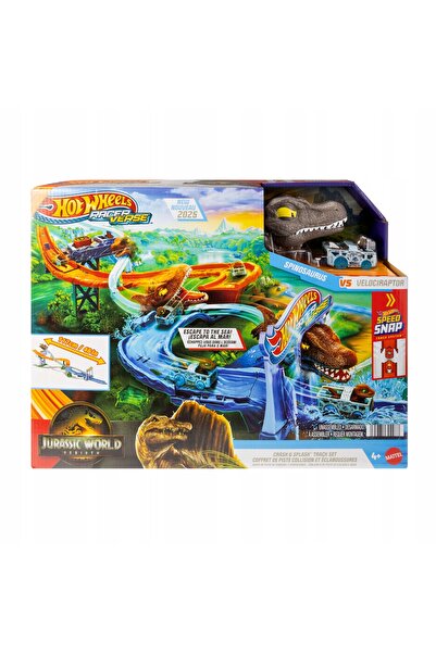HOT WHEELS Raceverse Jurassic World Crash&Splash