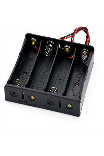 Choice 4 Slots 4pcs DIY AA Battery Holder Battery Storage Box Case Holder Lea...