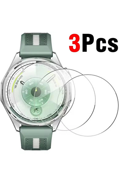 Choice11 for GT6 Pro 46mm 3PCS 1-5Pcs HD Clear Tempered Glass for Watch GT 6 ...