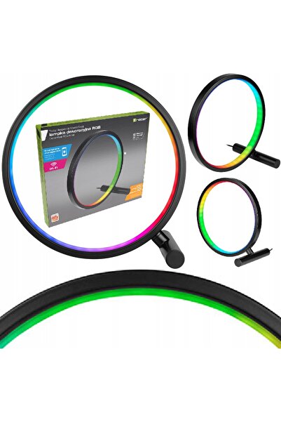 Attica Tracery Lampă decorativă Tracer Smart Circle RGB cu aplicație Tuya