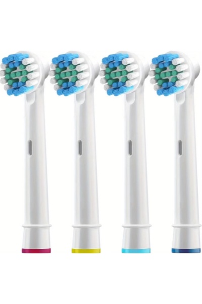Choice1 WHITE4PCS Premium Replacement Toothbrush Heads Compatible with Oral-B...