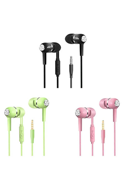 choice2 mix 3pcs 1/2/3/4Pcs Universal 3.5mm Wired Headphones Sport Earbuds wi...