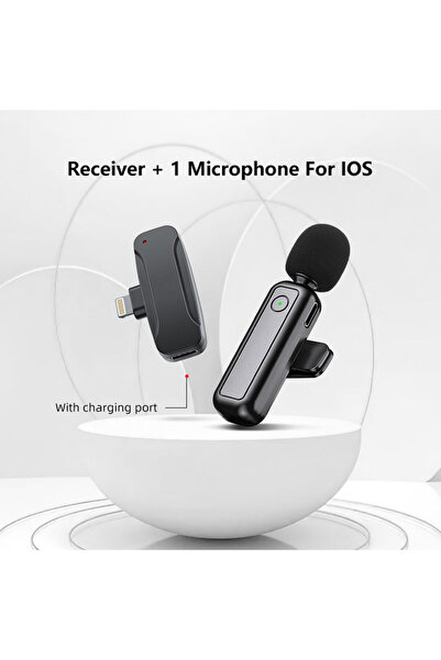 Choice4 1in1 For IOS COOLCOLD Wireless Lavalier Microphone Intelligent Noise ...