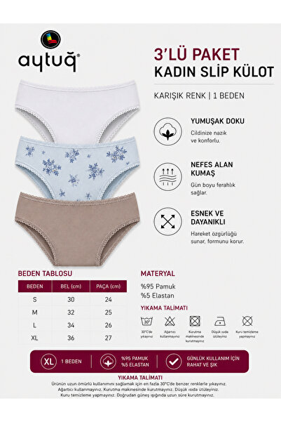 Aytuğ Triple Panties